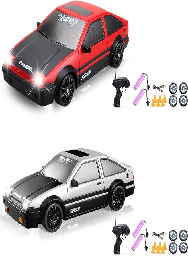 Daji Esture Rc Stunt Car for Boys Girls,4Wd 2.4Ghz Remote Control Gesture Sensor Toy Cars Drift Twist Offroad with Light Music for Kids Birthday Gift (Racing Drift Car) - Image 5